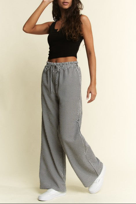 Miss Gingham - The Gingham Summer Boxer Pants with Pockets