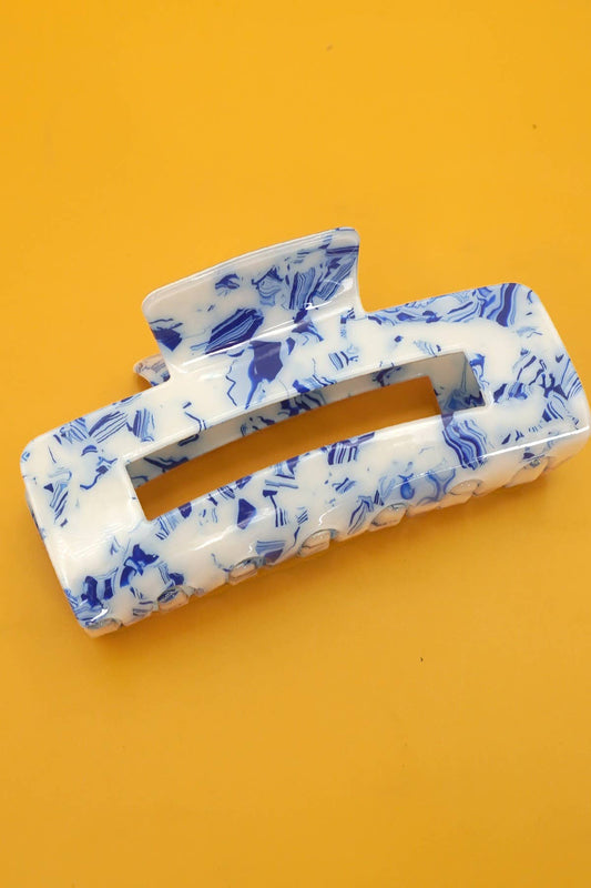 Miss Vintage - The Vintage Toile Pattern Porcelain Hair Claw Clips