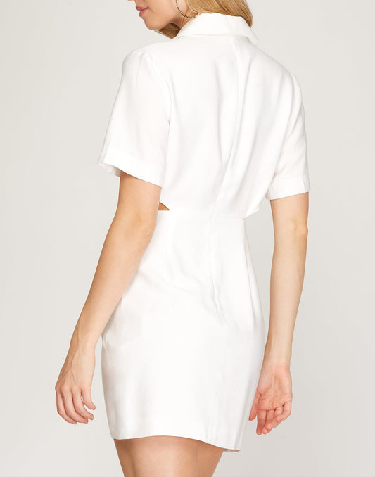 Miss Sporty Meets Business - The Blazer Dress