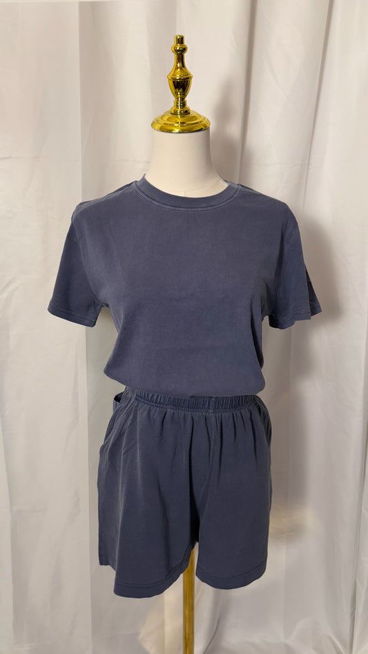 Miss Navy Hues - The Navy Blue Matching Set