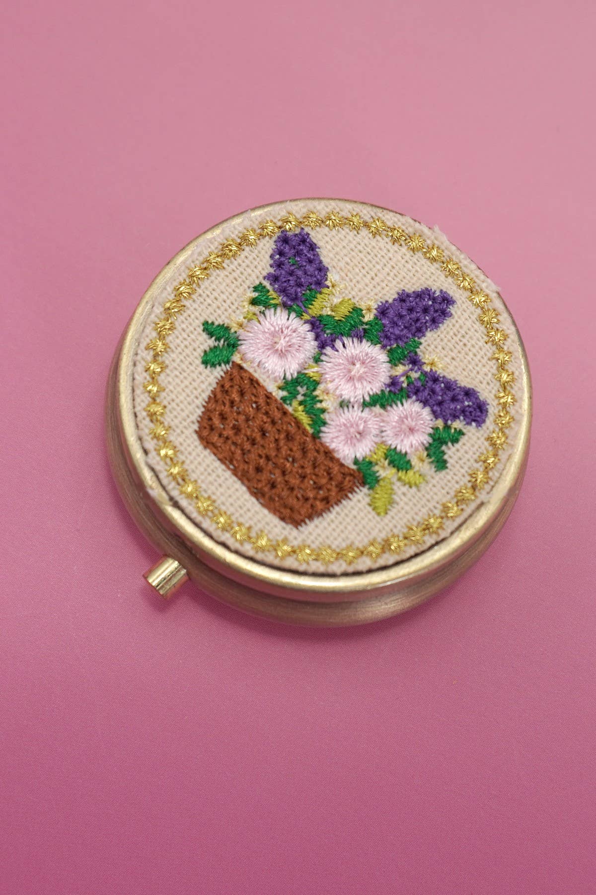 Miss Organized - The Floral Embroidery Jewelry Organizer