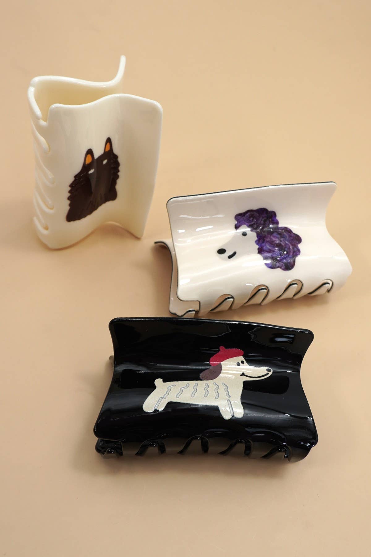 Miss Pup - The Jump Dog Hair Claw Clips